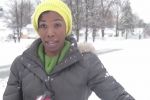 Bloopers de periodistas en la nieve