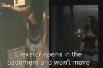 Cruel broma en el ascensor