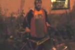Borracho en bicicleta
